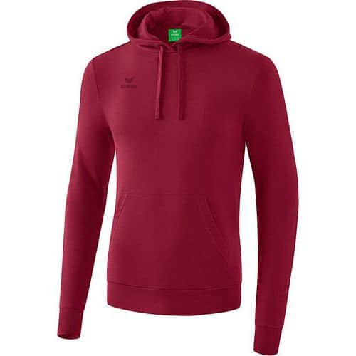 Sweat à capuche - Erima bordeaux