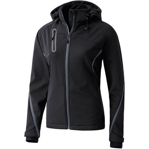 Veste Softshell fonction - Erima - femme noir/anthracite