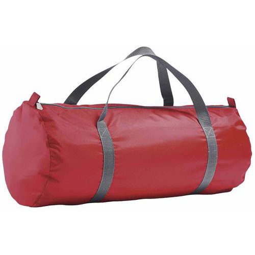 Sac de voyage souple grande taille en polyester ROUGE