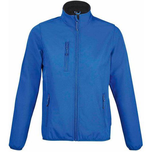 Veste femme zippée softshell en polyester ROYAL