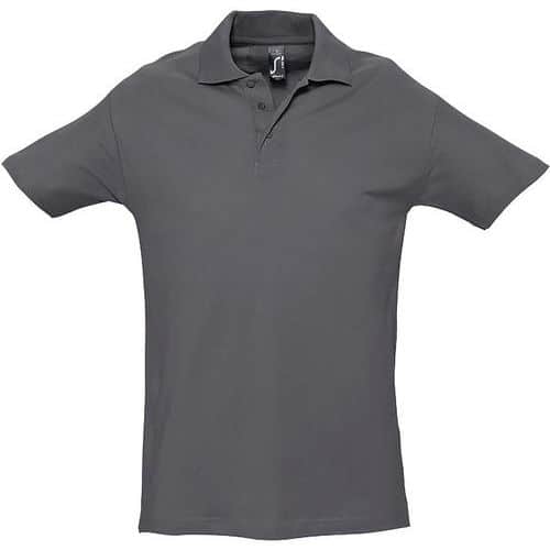 Polo personnalisable homme en coton GRISSOURIS