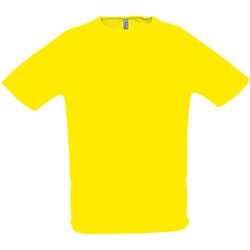 Tee-shirt personnalisable de sport homme en polyester CITRON