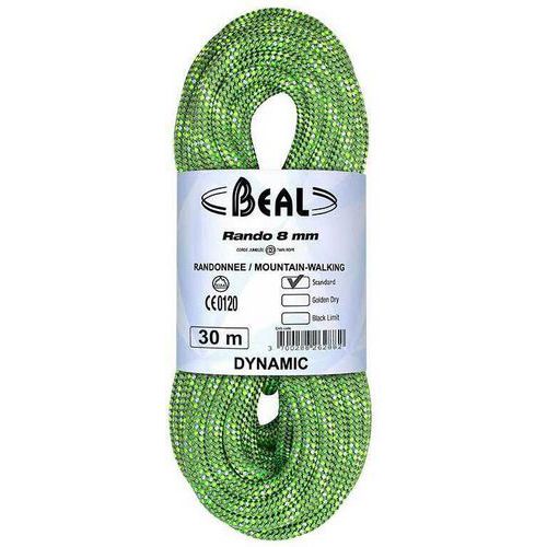 Corde Randonnée Beal Rando diamètre 8mm Vert