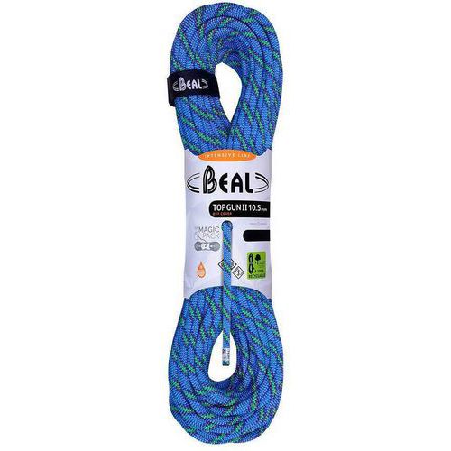 Corde Escalade Beal Top Gun II diamètre 10, 5mm Bleu