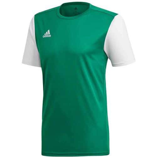 Maillot Estro 19 MC vert forêt/blanc ADIDAS