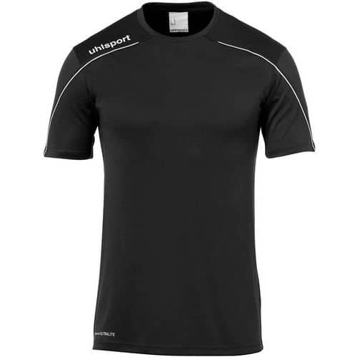 Maillot MC Stream 22 Noir/Blanc UHLSPORT