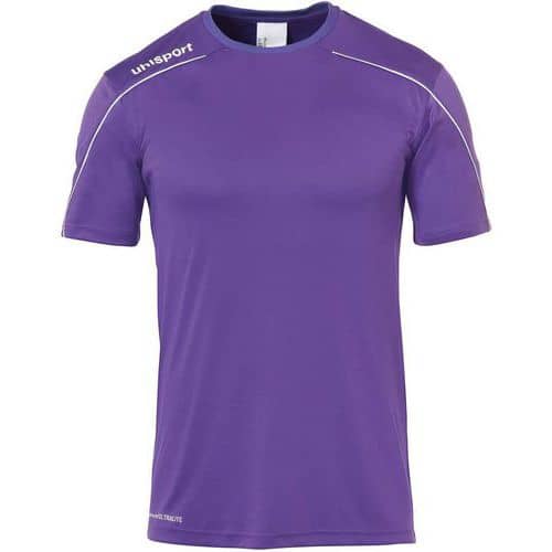 Maillot MC Stream 22 Violet/Blanc UHLSPORT