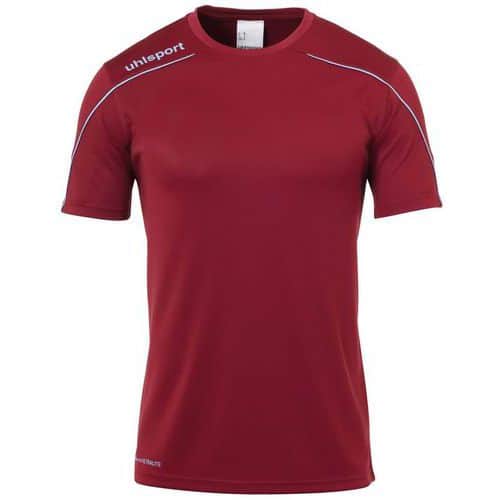 Maillot MC Stream 22 Bordeaux/Ciel enfant UHLSPORT