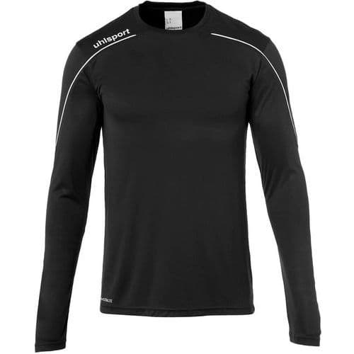 Maillot ML Stream 22 Noir/Blanc UHLSPORT