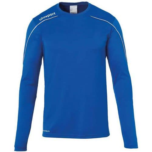 Maillot ML Stream 22 Azur/Blanc UHLSPORT