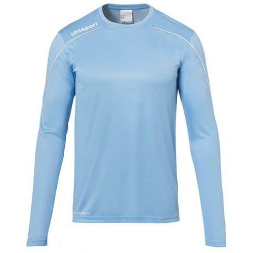 Maillot ML Stream 22 Ciel/Blanc UHLSPORT