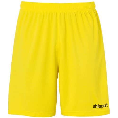 Short Center Jaune/Noir UHLSPORT