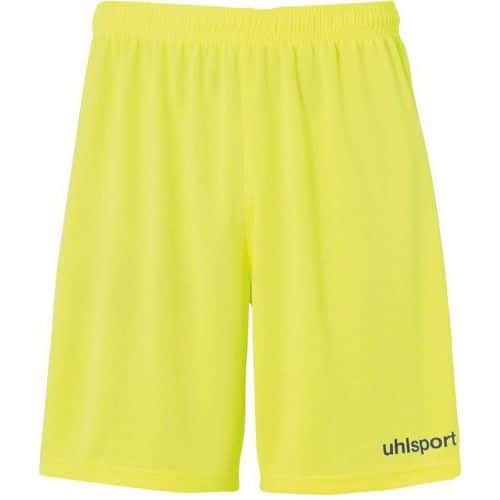 Short Center Jaune fluo/Noir UHLSPORT