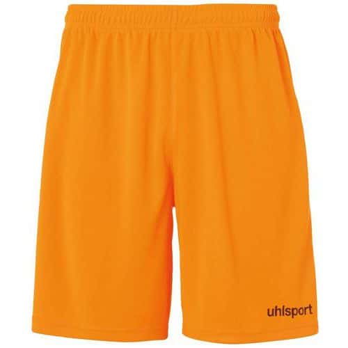 Short Center Orange fluo/Noir enfant UHLSPORT