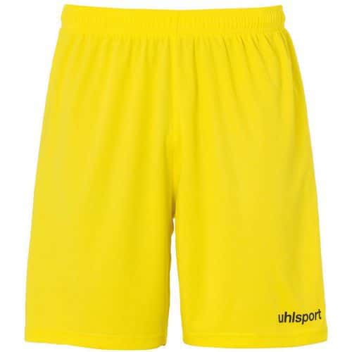 Short Center Jaune/Noir enfant UHLSPORT