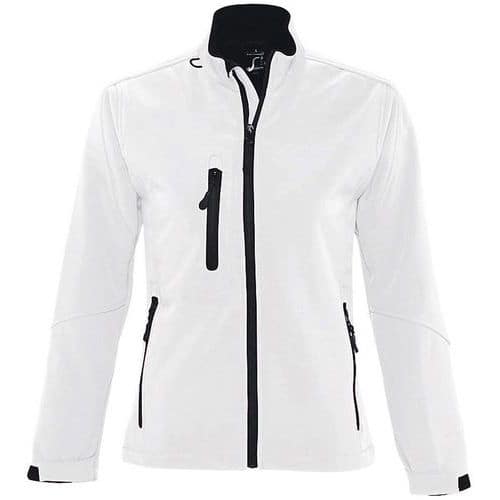 Veste softshell Classic club Femme Blanc