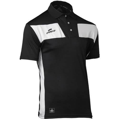 Polo 10NAMIK Noir/Blanc chiné Eldera