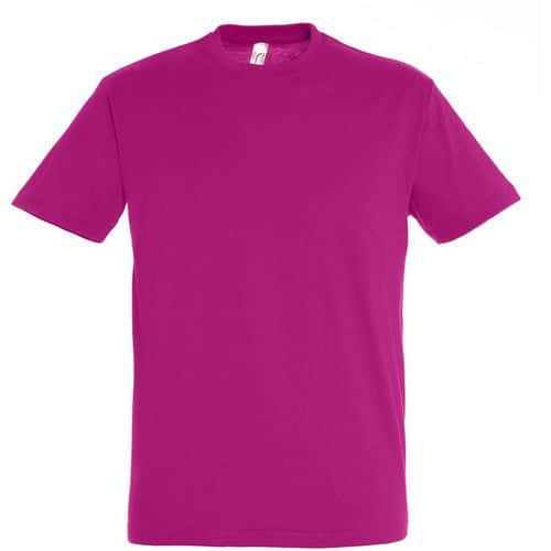 Tee-shirt personnalisable classic adulte 150g rose fushia