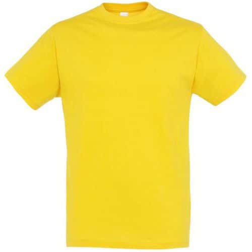 Tee shirt personnalisable active 190 g enfant jaune Casalsport