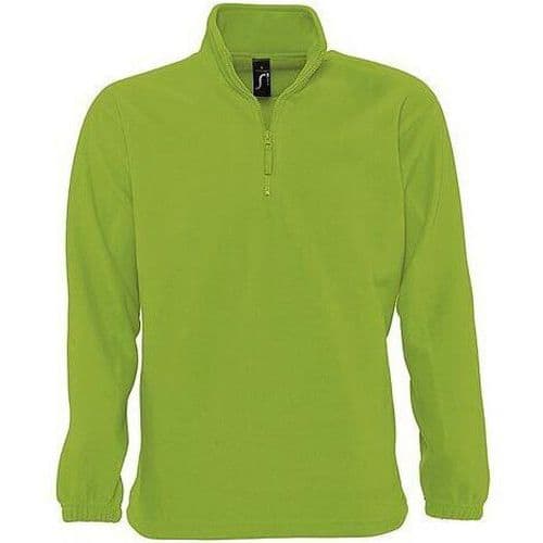 Sweat polaire 1/2 zip Sol's Vert