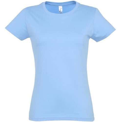 Tee-shirt personnalisable Active 190 g femme ciel