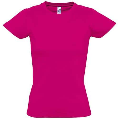 Tee-shirt personnalisable Active 190 g femmeFushia