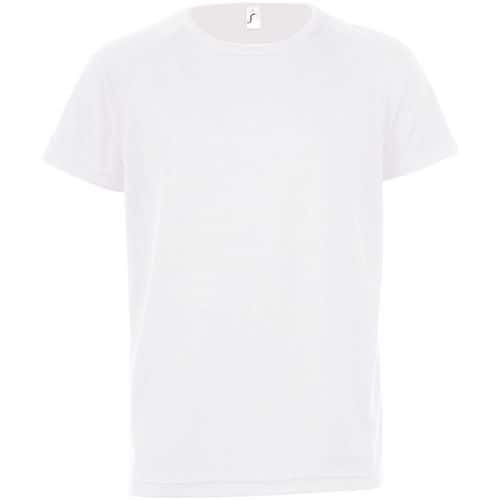 Tee-shirt personnalisable technic PES enfant blanc