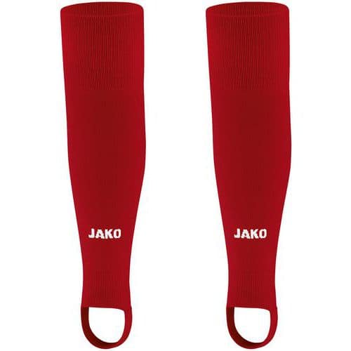 Chaussettes de foot sans pied - Jako - Glasgow 2.0 Rouge bordeaux