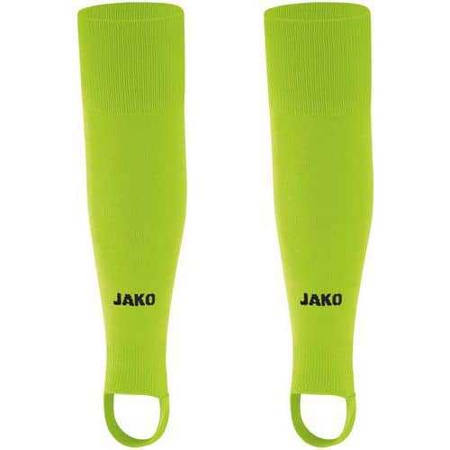 Chaussettes de foot sans pied - Jako - Glasgow 2.0 Vert fluo