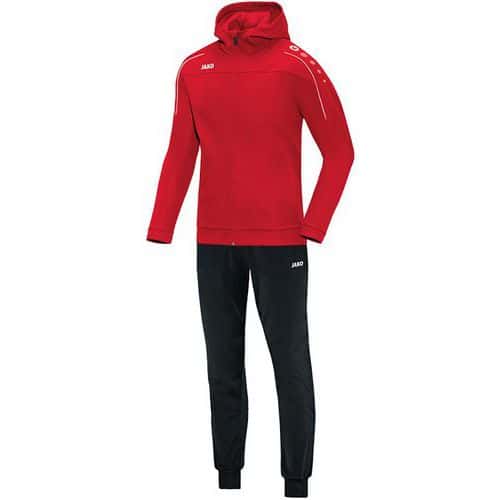 Survêtement foot polyester enfant - Jako - Classico Rouge