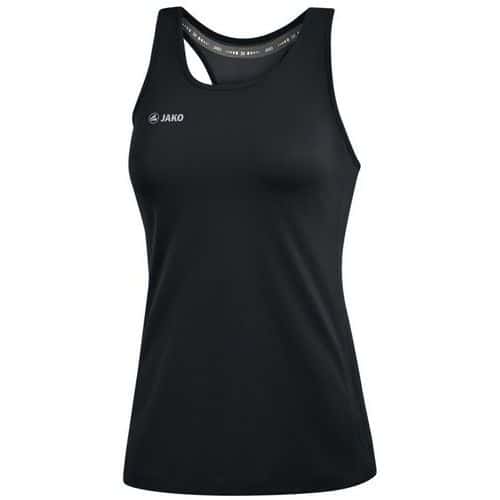 Tank Top running sans manche femme - Jako - Run 2.0 Noir