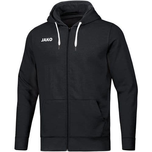 Veste de foot à capuchon enfant - Jako - Base Noir