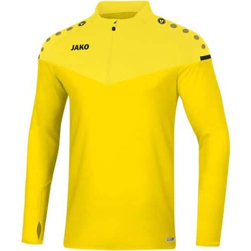 Ziptop de foot enfant - Jako - Champ 2.0 Jaune