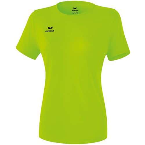 T-shirt fonctionnel teamsport - Erima - casual basic femme green gecko