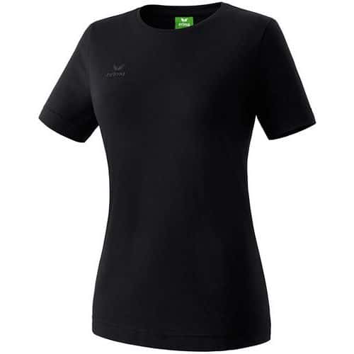 T-shirt Teamsport - Erima - casual basic femme noir