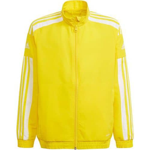 Veste de survêtement enfant - adidas - Squadra 21 Presentation Jaune/Blanc