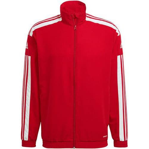 Veste de survêtement - adidas - Squadra 21 Presentation Rouge/Blanc