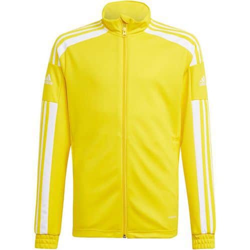 Veste de survêtement enfant - adidas - Squadra 21 Training Jaune/Blanc