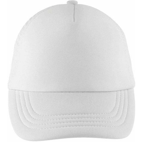 Casquette filet enfant en polyester BLANC