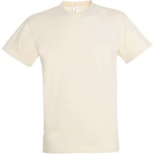 Tee-shirt personnalisable homme en coton NATUREL