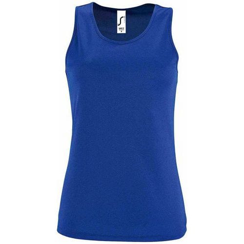 Débardeur personnalisable de sport femme en polyester ROYAL