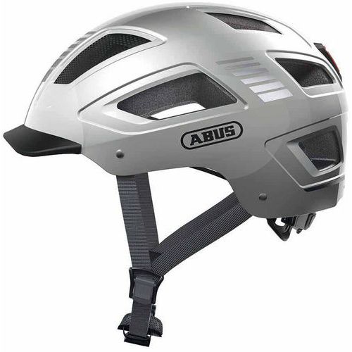 Casque vélo ville HYBAN 2.0 chrome Abus