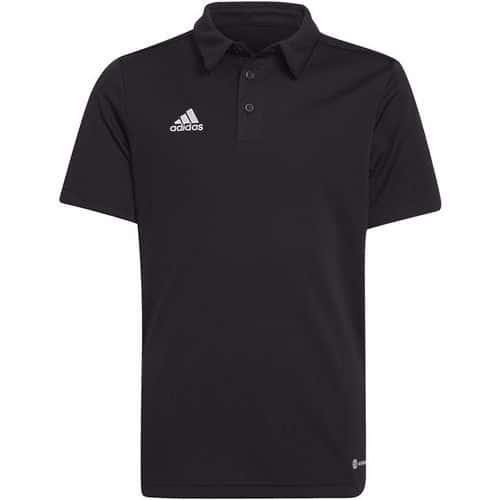 Polo enfant - adidas - entrada 22 noir