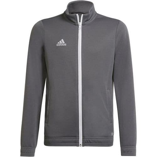 Veste de survêtement enfant - adidas - entrada 22 track gris