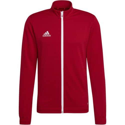 Veste de survêtement - adidas - entrada 22 track rouge