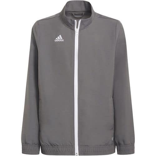 Veste de survêtement enfant - adidas - entrada 22 presentationgris