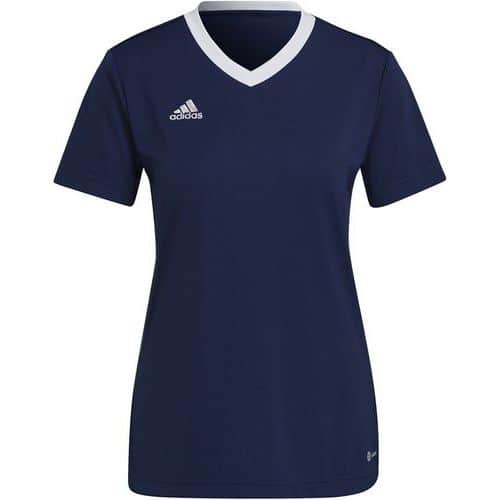 Maillot femme - adidas - entrada 22 bleu marine