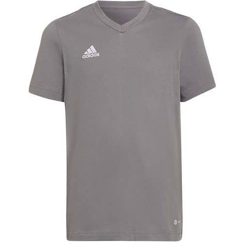 Tee-shirt enfant - adidas - entrada 22 gris