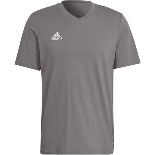 Tee-shirt - adidas - entrada 22 gris