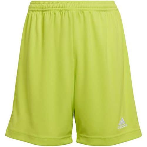 Short enfant - adidas - entrada 22 vert pomme